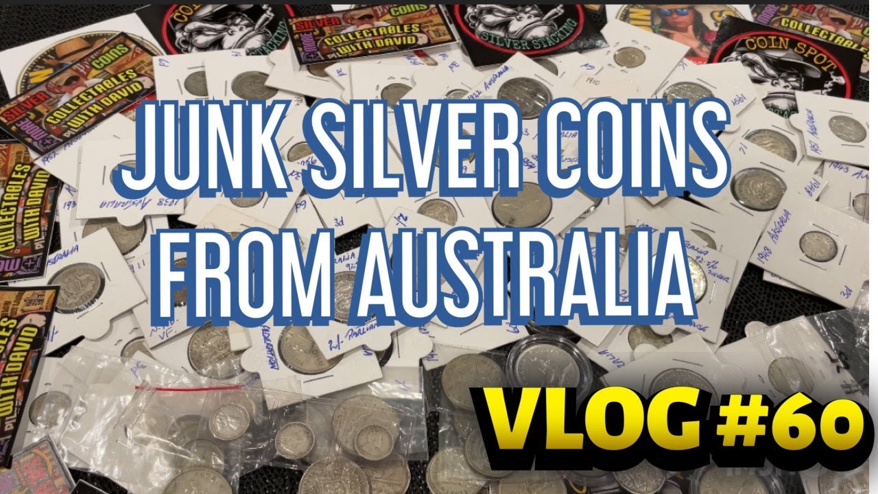 JUNK SILVER COINS FROM AUSTRALIA! VLOG #60
