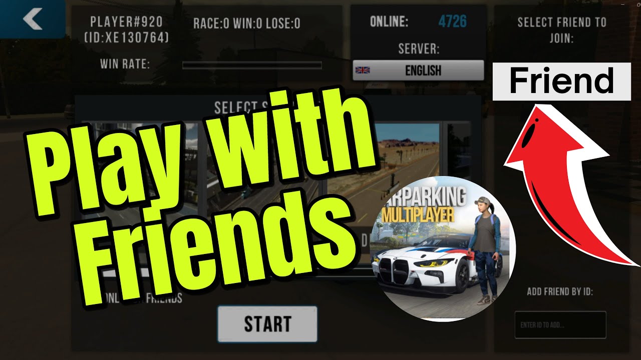 How to Add Friends and Play With Friends in Car Parking Multiplayer in 2024