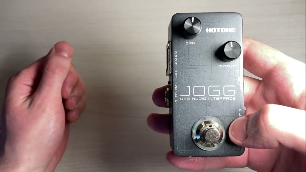 Hotone Jogg USB аудио интерфейс для гитары (русский обзор)