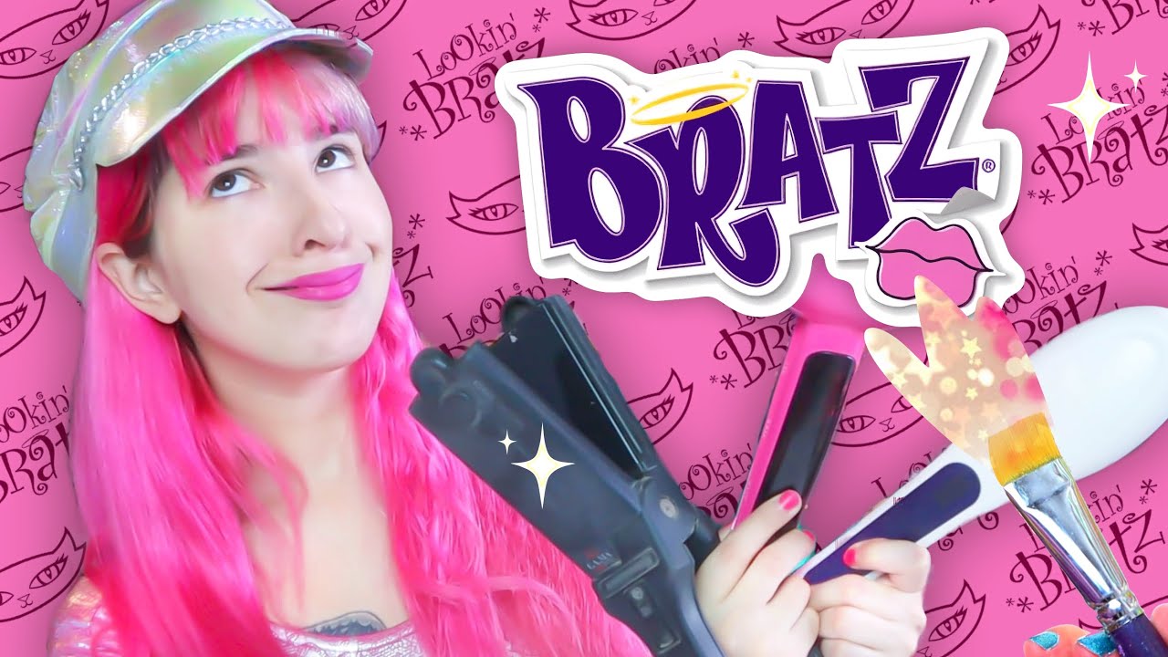 PERSONALIZO mi plancha y buclera al estilo de las muñecas BRATZ 💅 @Ann Attack