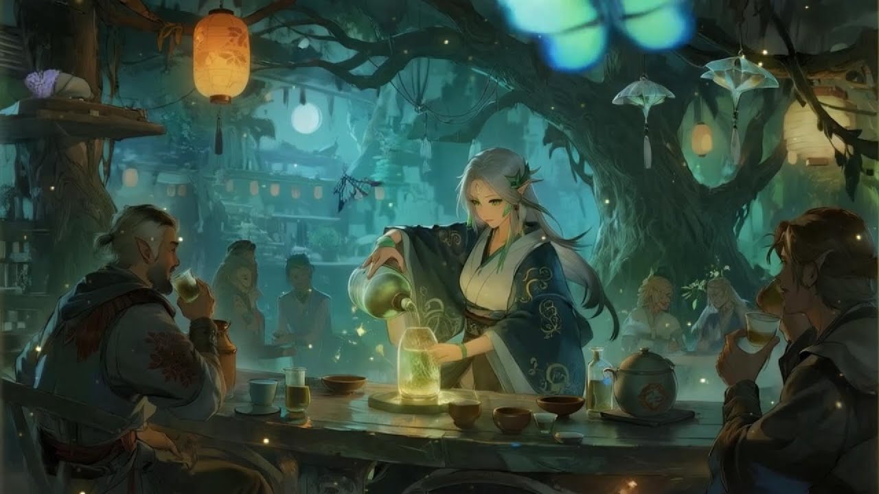 Tavern of the Neverend | Celtic Fantasy Lullaby with Ethereal Female Vocals