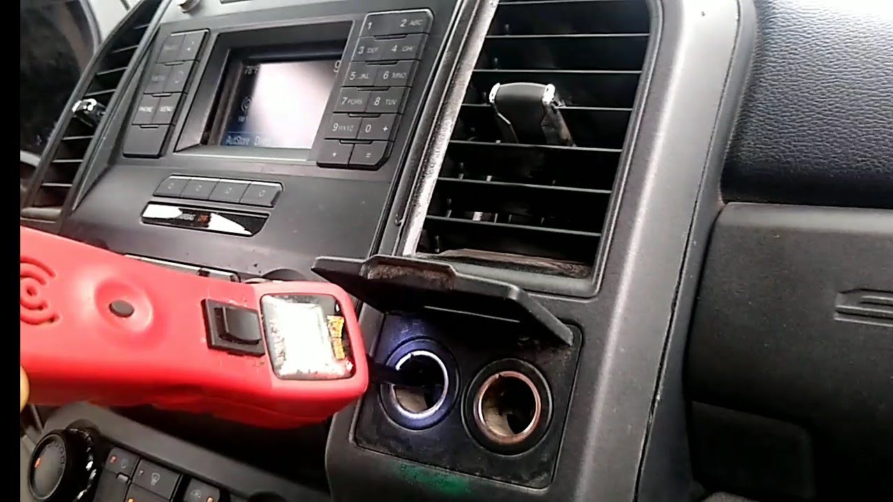 Ford F-250 F-150 cigarette lighter, Power outlet not working (how to fix !!)