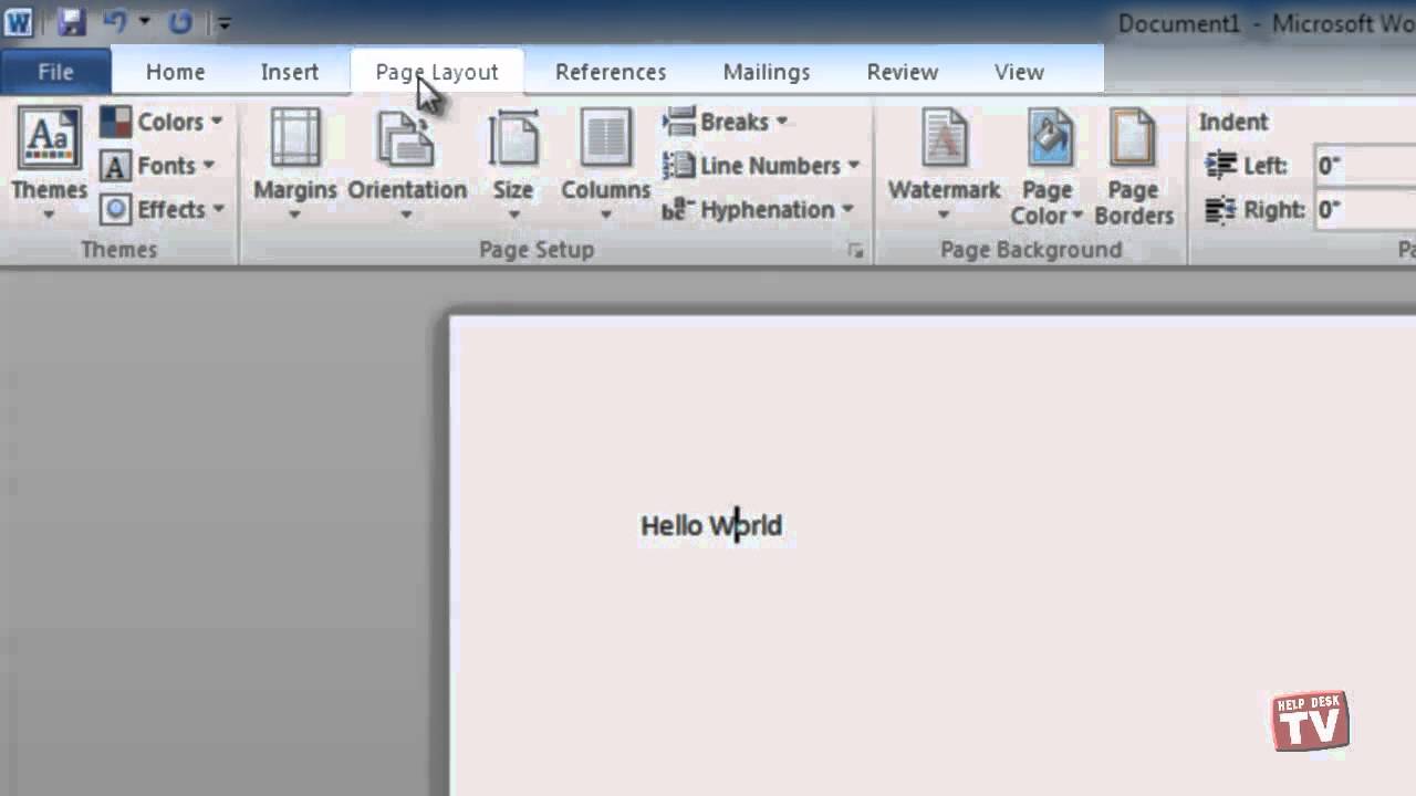Microsoft Word 2010 New User Interface