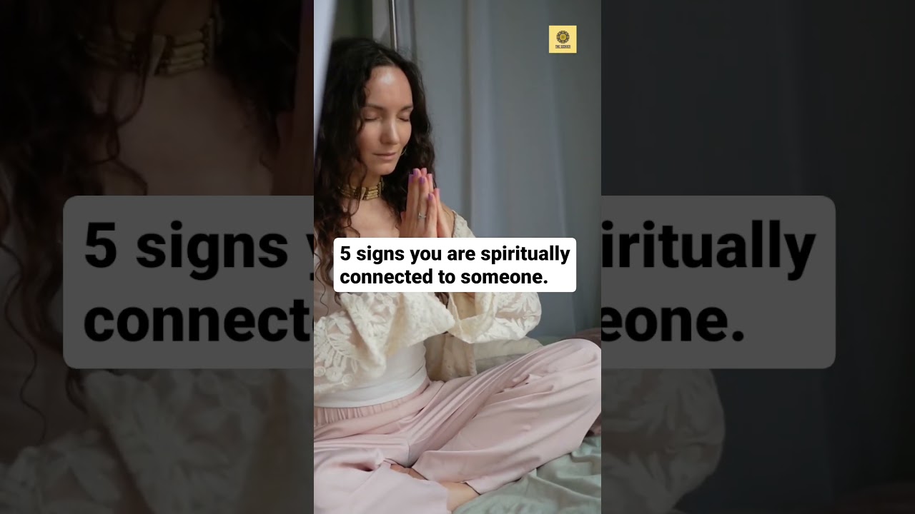 Signs that you have a spiritual connect to someone