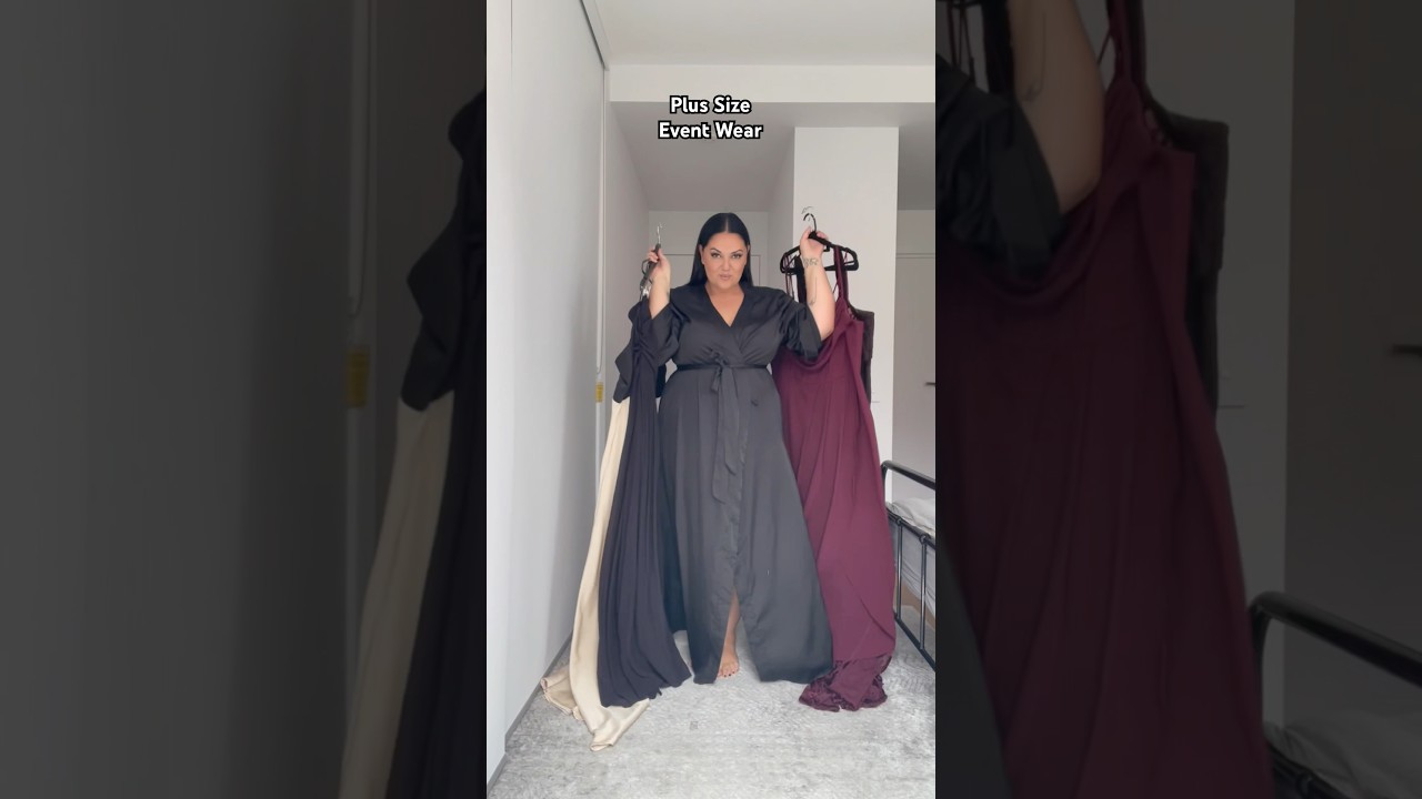 Which one&rsquo;s your favourite? #gifted from @Showpo🖤 #showpo #plussize #plussizeeventwear #eventwear