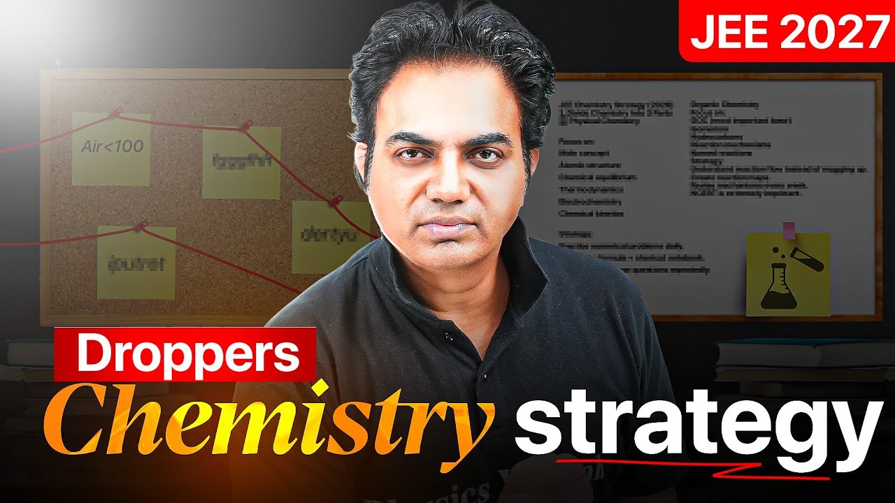 CHEMISTRY Dropper Strategy🔥 - ZERO to HERO Plan☠️