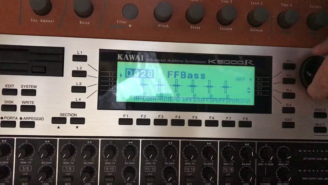 KAWAI K5000R Advanced Additive Synthesizer