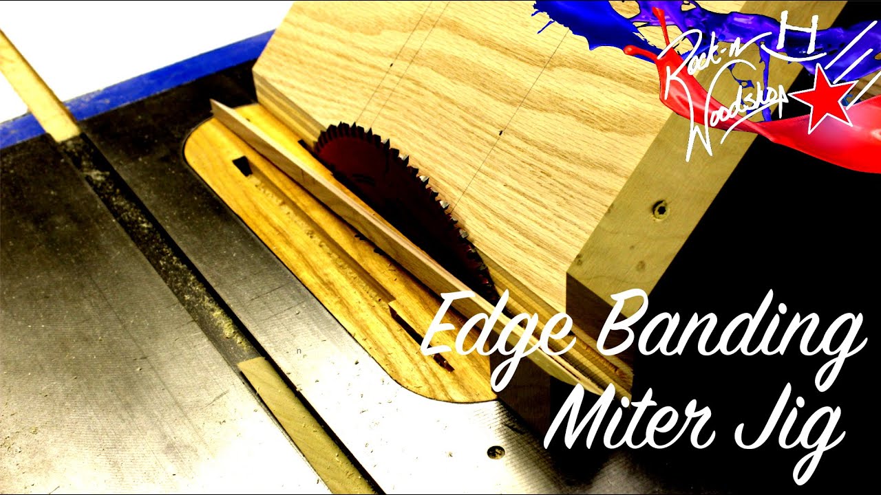 Edge Banding Miter Jig