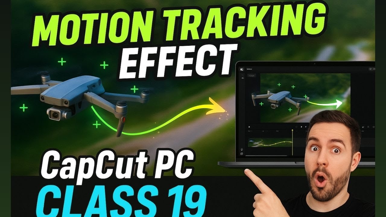 Text Tracking capcut class 19 Hindi\Urdu Capcut editing begginer to advance #capcutpc #tutorial