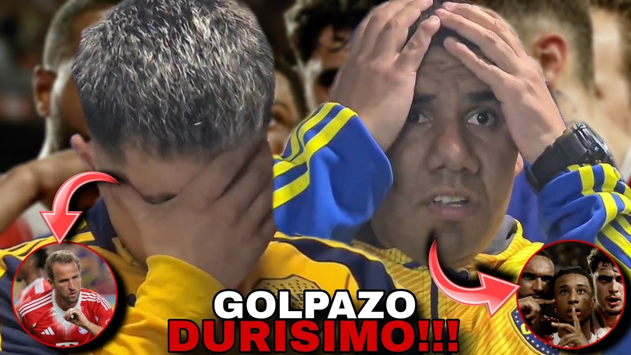 GOLPAZO DURISIMO !!! | REACCIONES de HINCHAS | BOCA JUNIORS 1 vs BAYERN MUNICH 2