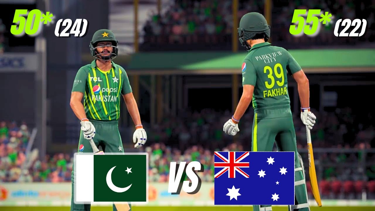 Fakhar Zaman Mera Bhai ❤️🔥🏏 | Pakistan vs Australia | Career Mode | Cricket 19