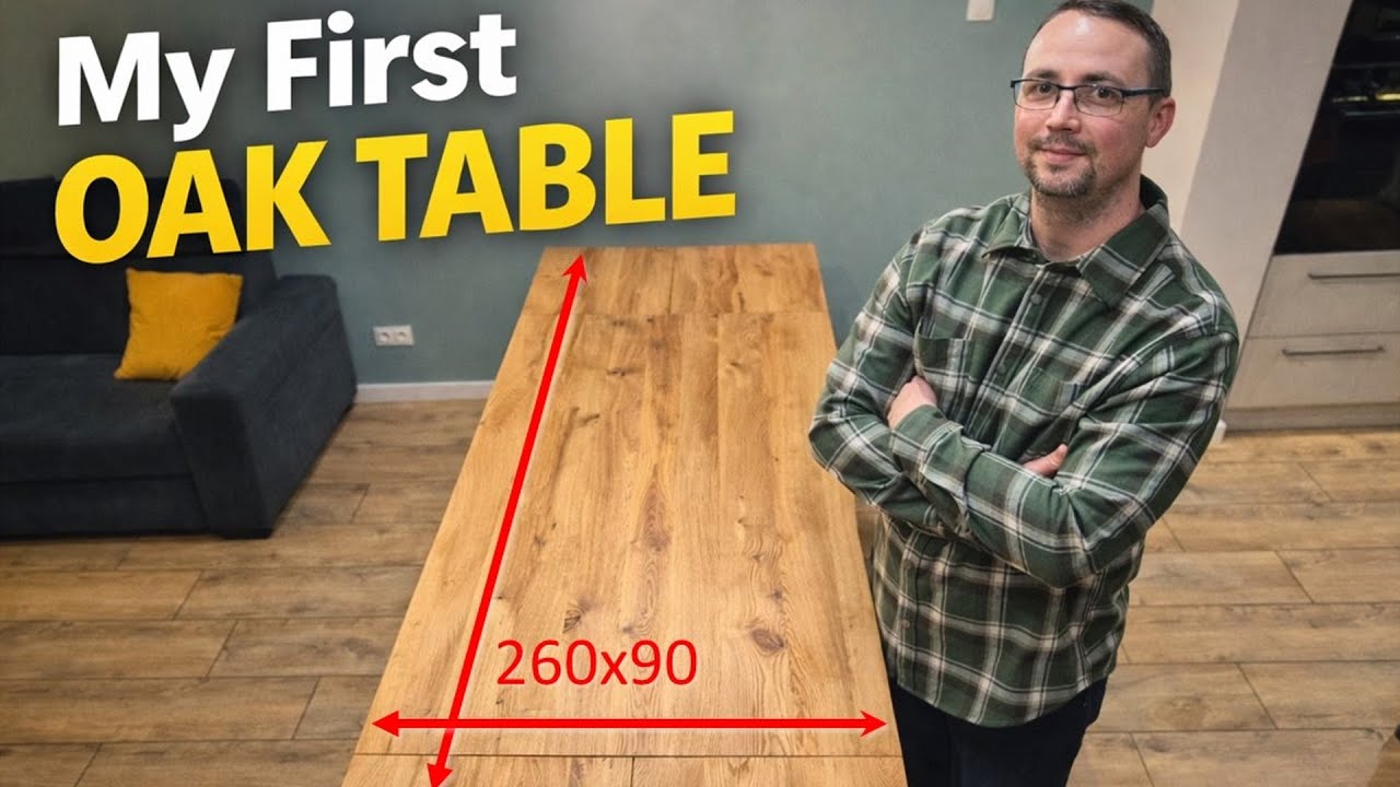 DIY Extendable Oak Table Build – Small Workshop