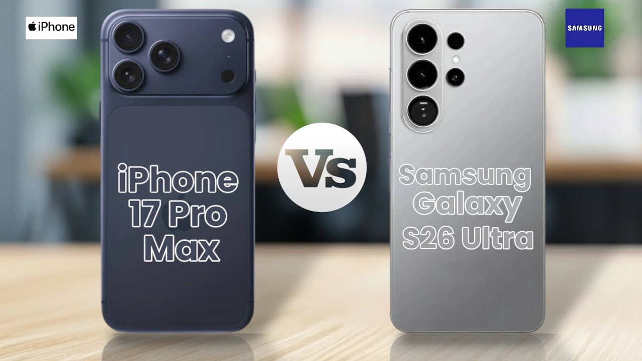iPhone 17 Pro Max VS Samsung Galaxy S26 Ultra #smartphone #review 