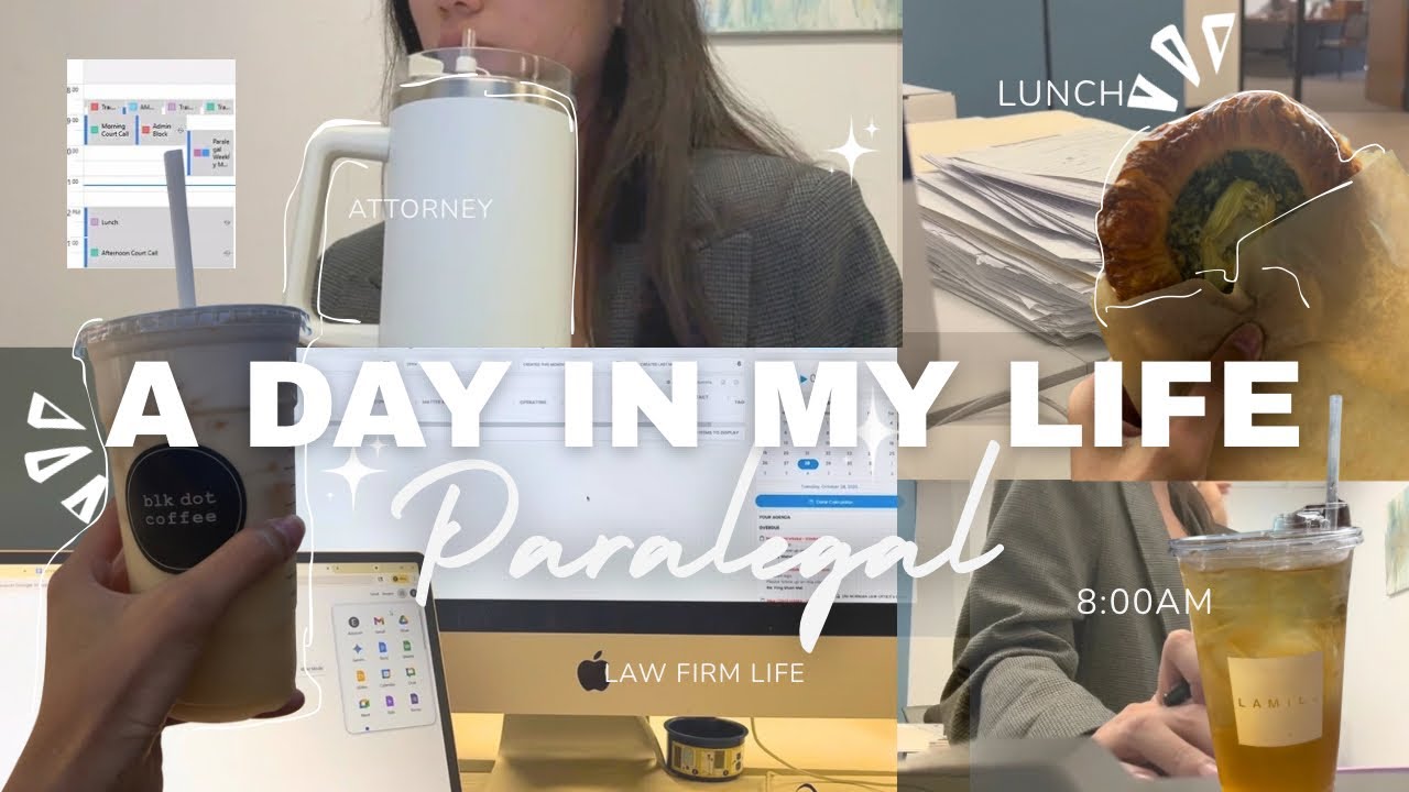 A Day in the Life of a Paralegal 👩🏻‍⚖️ | 