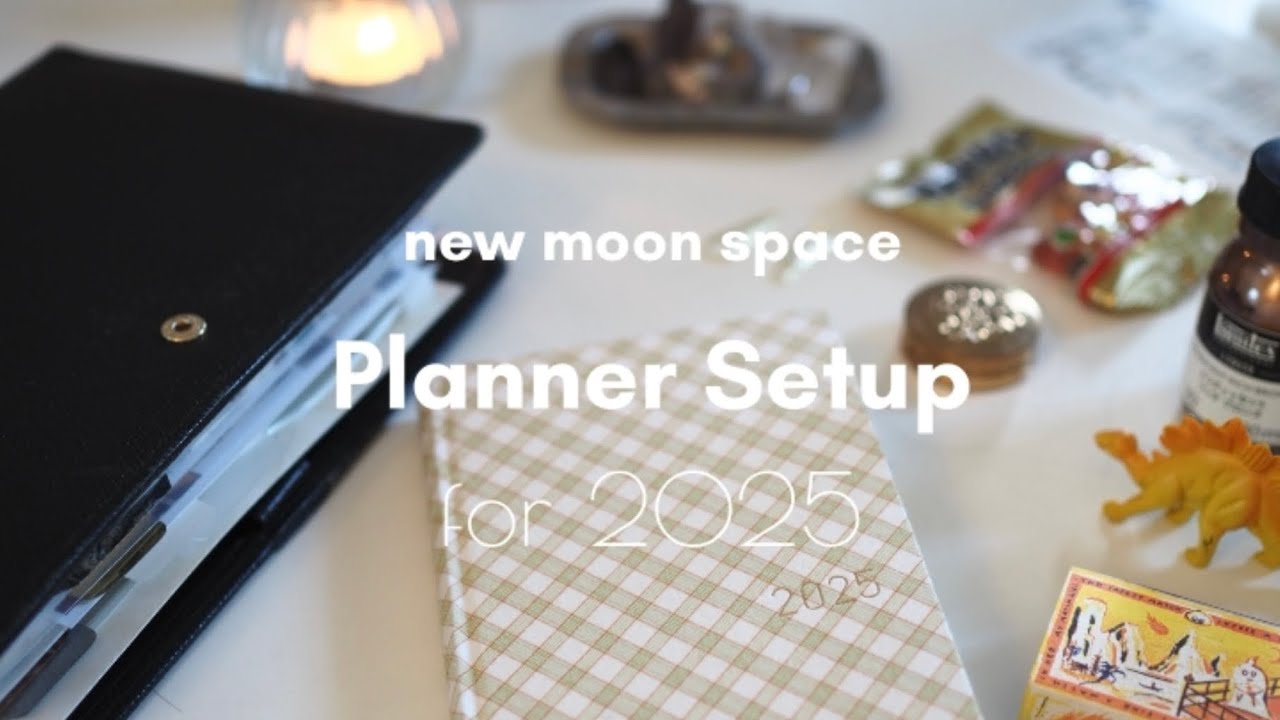 Planner Setup for 2025｜バイブルサイズのシステム手帳を“夢をかなえる手帳”としてセットアップ【夢を現実に、自分の力で変えていきたい】