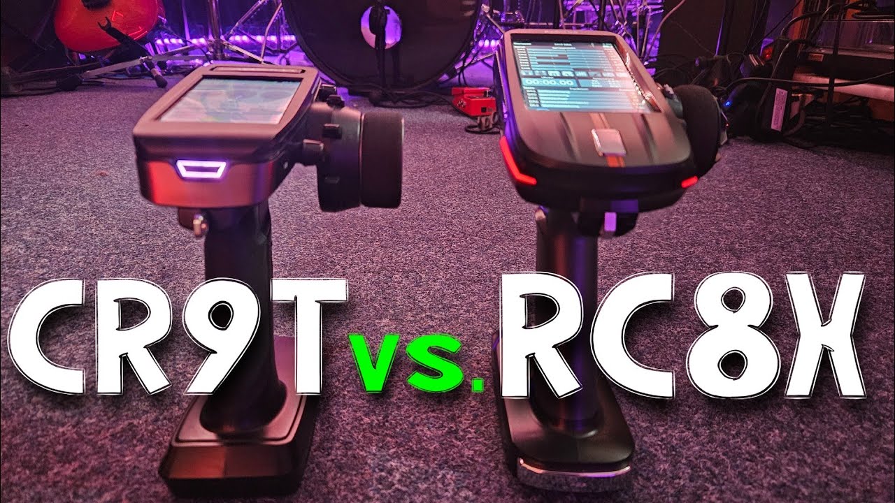 Radiolink RCX8 vs. Absima CR9T - Latenz /Haptik /Preis /Kompatibilität /Display /Funktionen