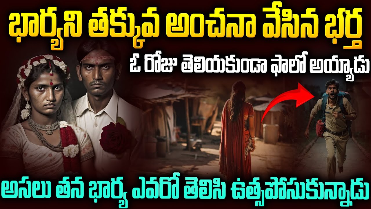 భార్యని సీక్రెట్ గా ఫాలో ఐన భర్త: అసలు తన భార్య ఎవరో తెలిసి వణిపోయాడు | Husband-Wife Story #Vov