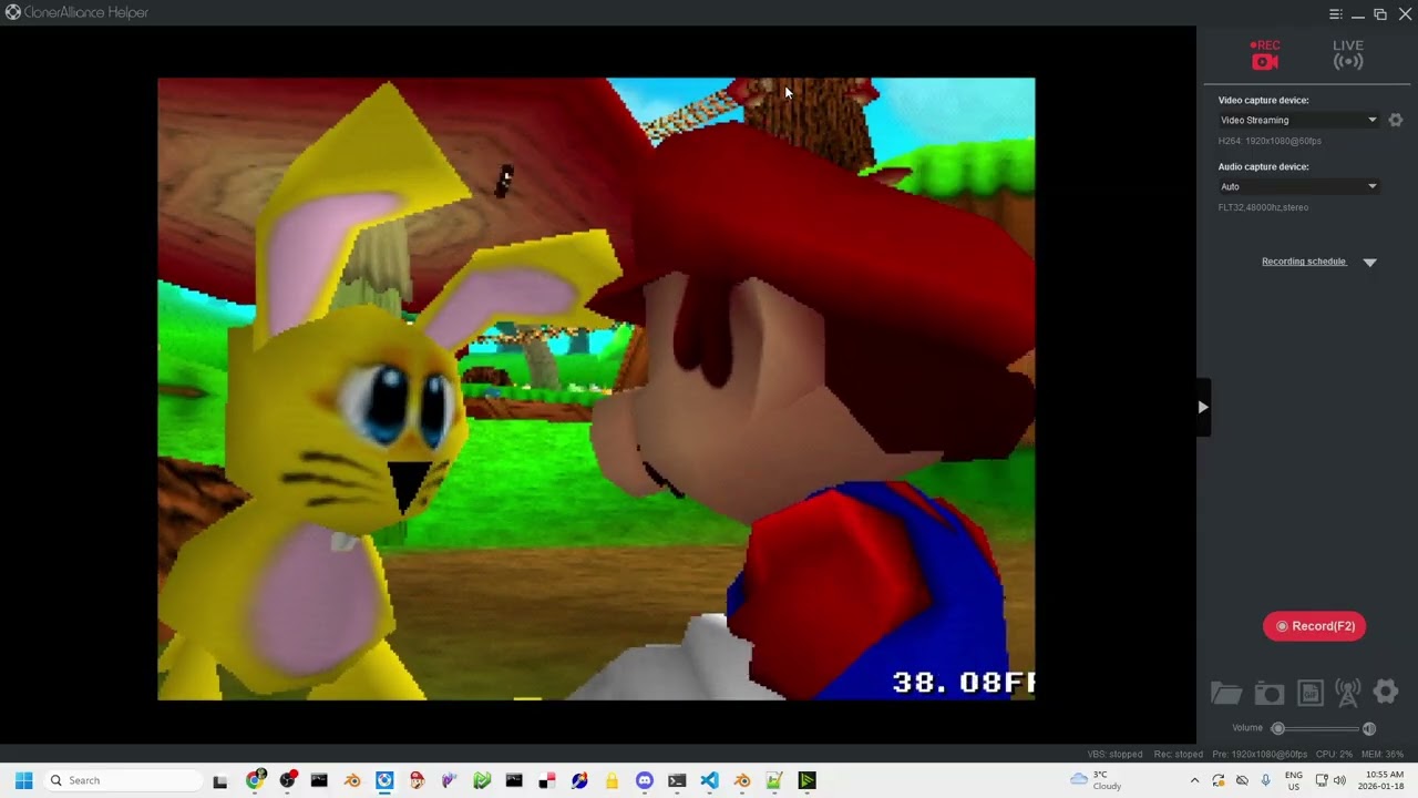 Phase 1 of the 0% Nintendo code project is done