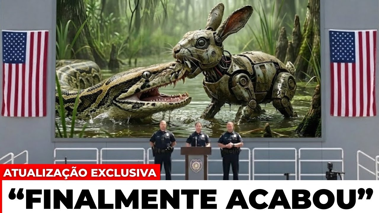 Coelhos Robóticos Caçando Pythons na Flórida: O Que Aconteceu Foi CHOCANTE