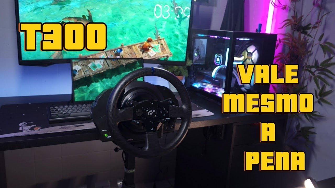 T300 thrustmaster ou Logitech g29 ? - Opinião de quem fez essa troca!