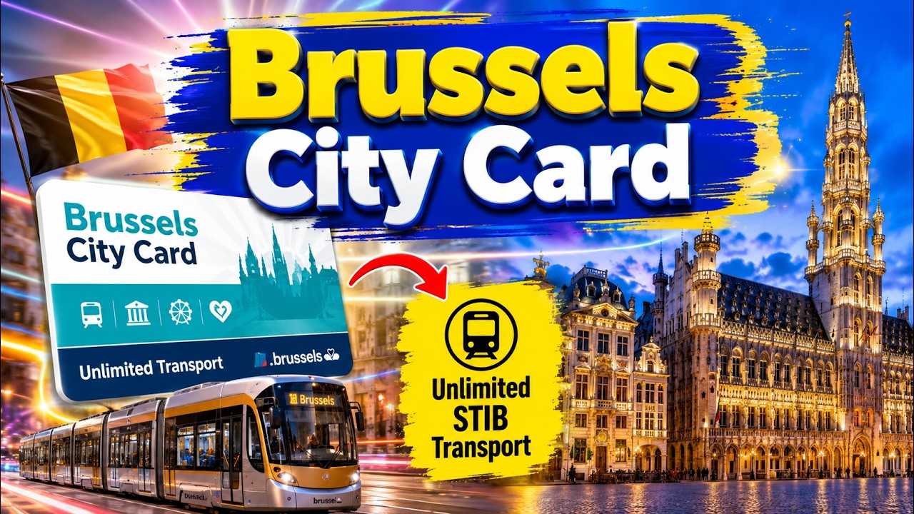 Brussels City Card: Unlock Easy Travel with STIB Public Transportation