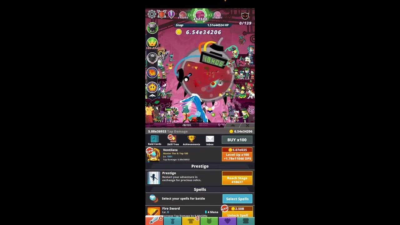 Tap Titans 2 | TRANSCENDENCE DAY 1 | HEAVENLY STRIKE — OP