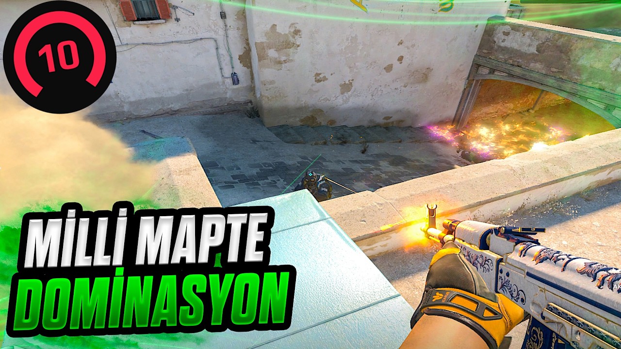 CS2 - Faceit 2900+ ELO | Dust 2 | Milli Map’te Full Dominasyon! (CS2 POV/Gameplay)