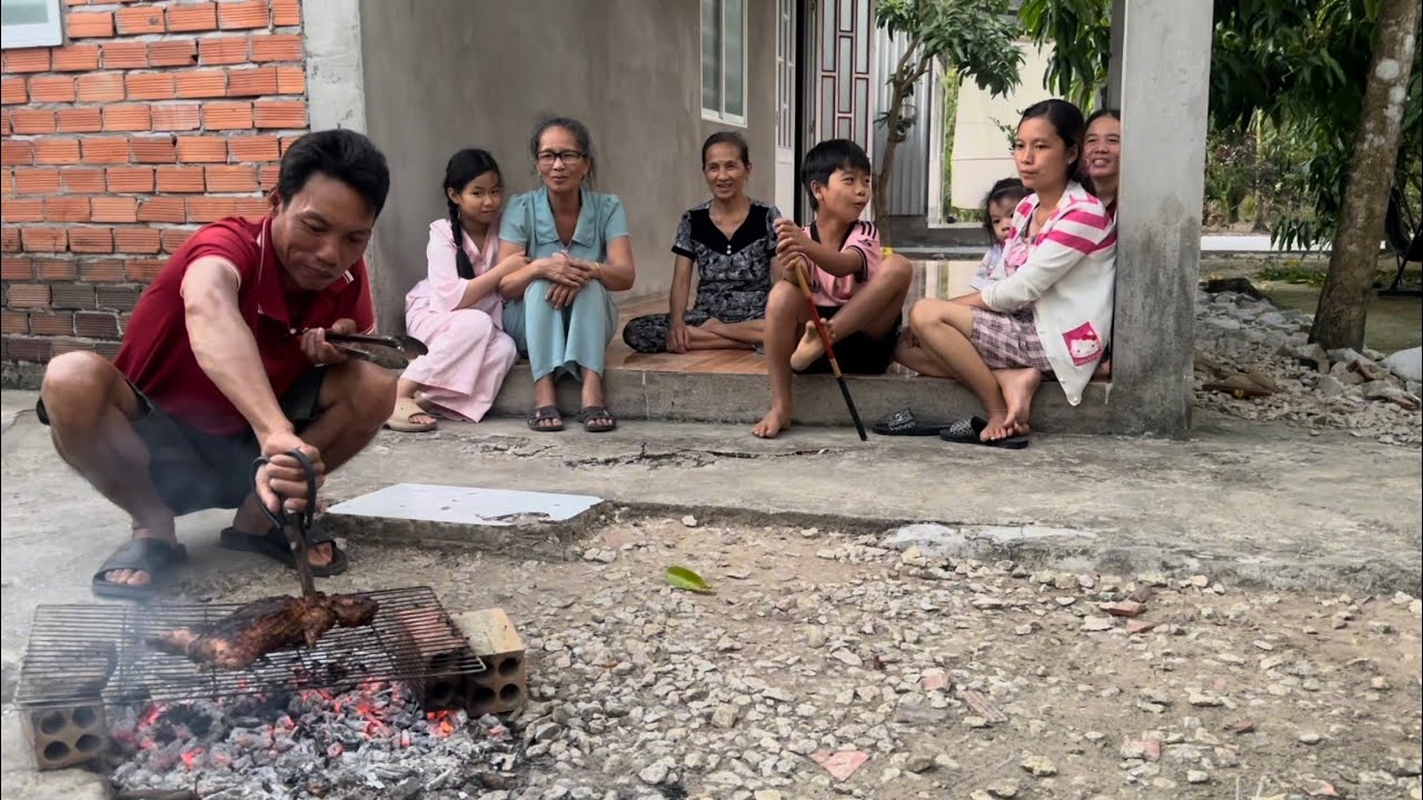 Chuột Cống Nhum nướng Sa Tế lai rai cùng anh em 