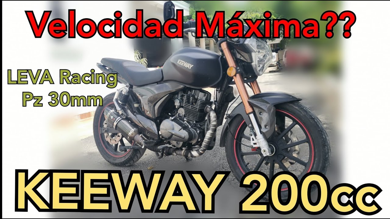 CON MODIFICACIONES SIMPLES ¿¿QUE VELOCIDAD PODRA ALCANZAR LA KEEWAY RKV 200cc