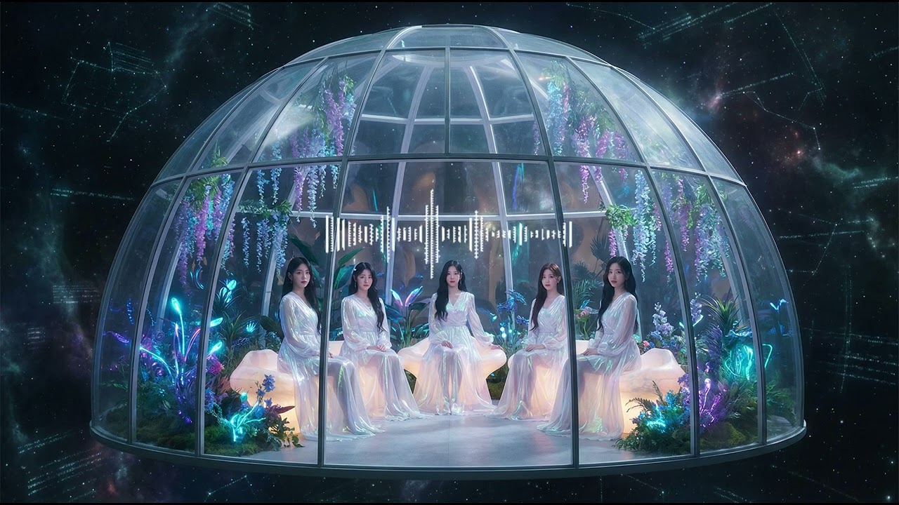 [AI Music]| Glass Garden (유리 정원) Emotional K-Pop | Sleep & Study Music | K-Pop Ballad | Ambient Pop