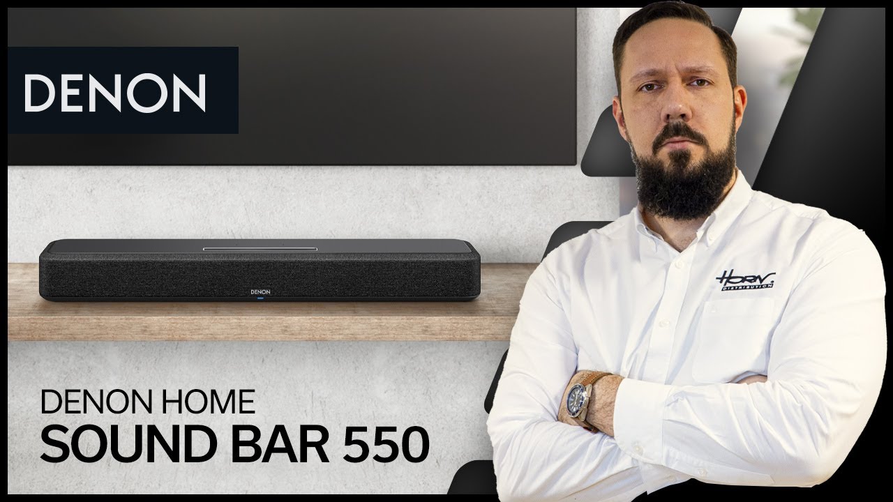 Soundbar do kina domowego z ATMOS - Denon Home 550 - konfiguracja