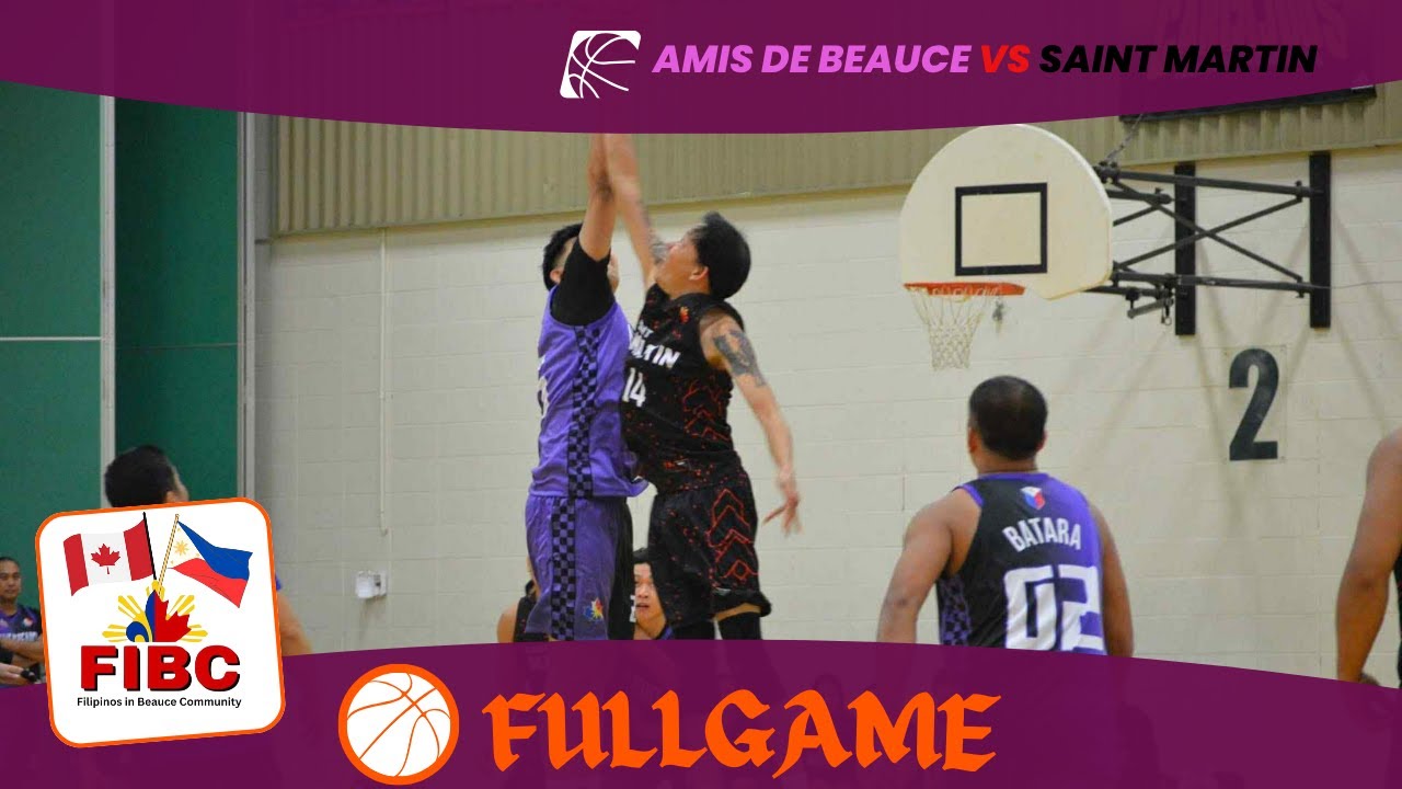 Opening Basketball Tournament – Full Game | Amis de Beauce vs Saint Martin