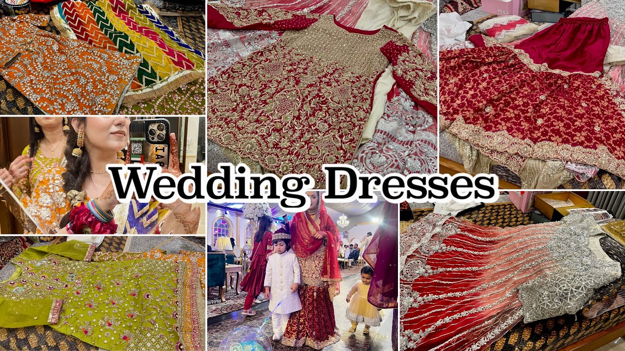 Shadi k dresses 👗 - Wedding dress designing 2023 - Api k shadi k dresses - Mehndi Barat Walima