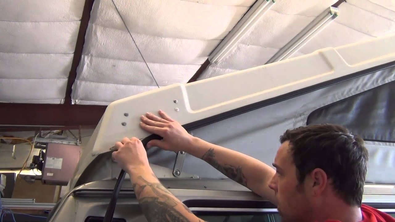 Installing the Pop Top Seal Kit on a Vanagon Westfalia