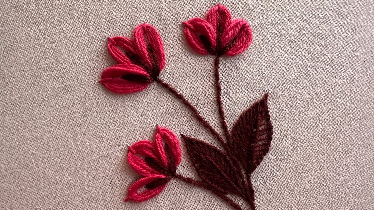 Beginners friendly hand embroidery | embroidery | hand craft 