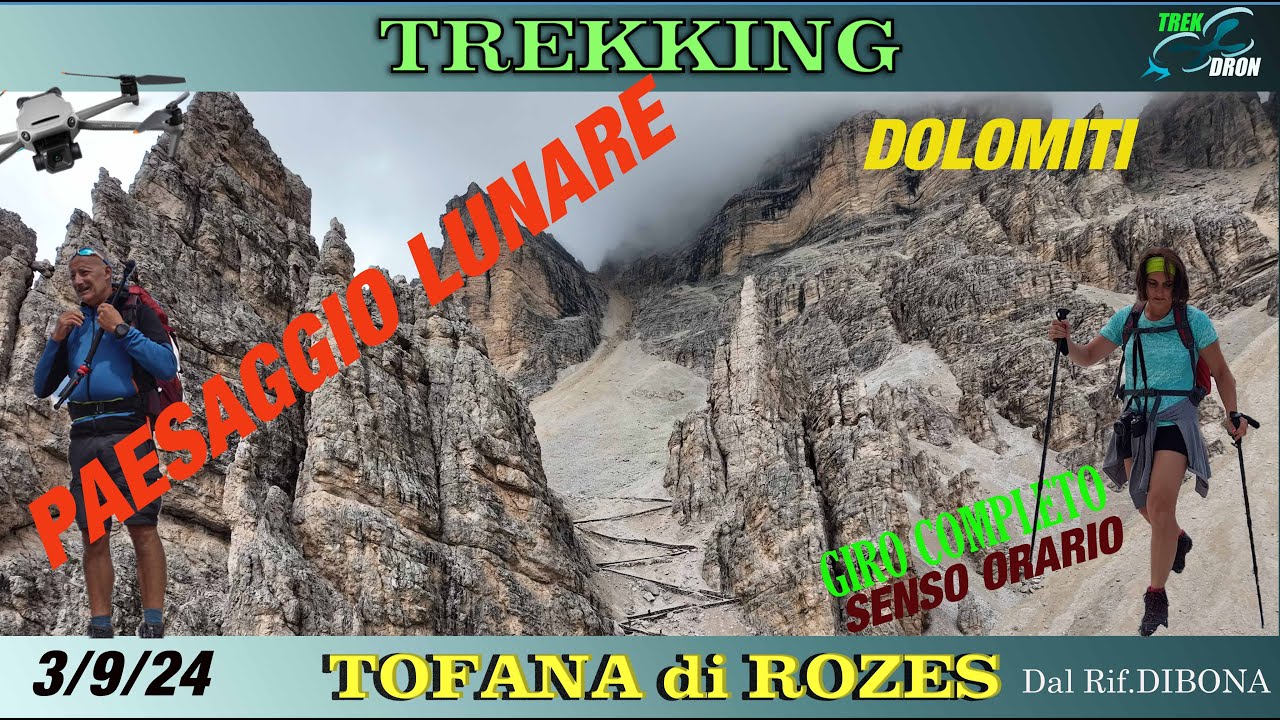 PAESAGGIO LUNARE in TOFANA di ROZES