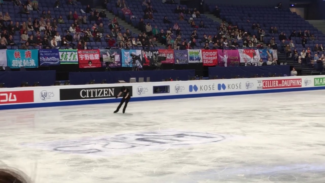 #Worlds2017: Yuzuru Hanyu practice skate, March 28, 2017