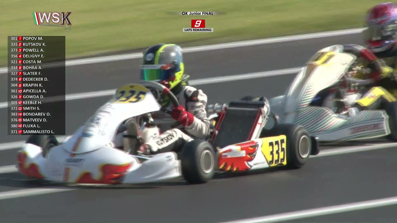 WSK SUPER MASTER SERIES ROUND3 2021 OK JUNIOR FINAL