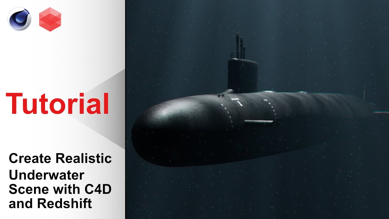 Creating a Realistic Underwater Submarine Scene in Cinema 4D | Full Tutorial