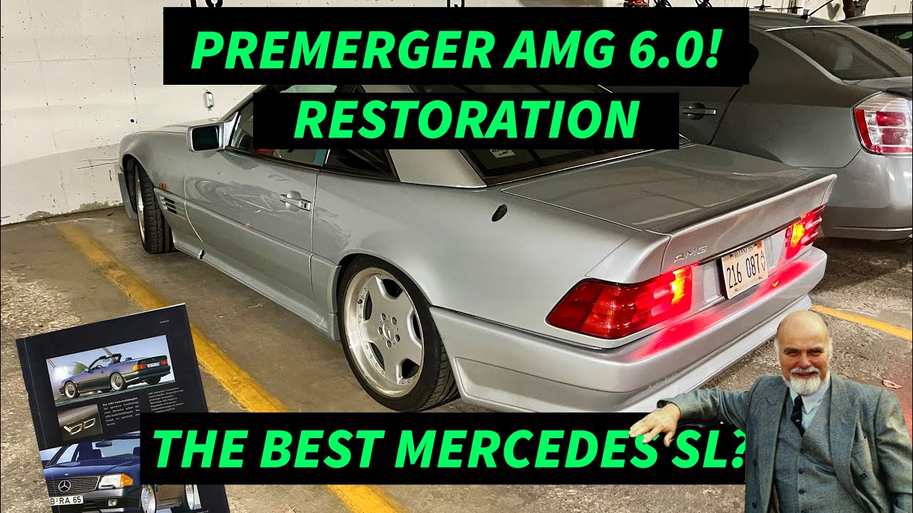 RESCUING AND RESTORING A 1990 MERCEDES 500SL 6.0 PREMERGER AMG !