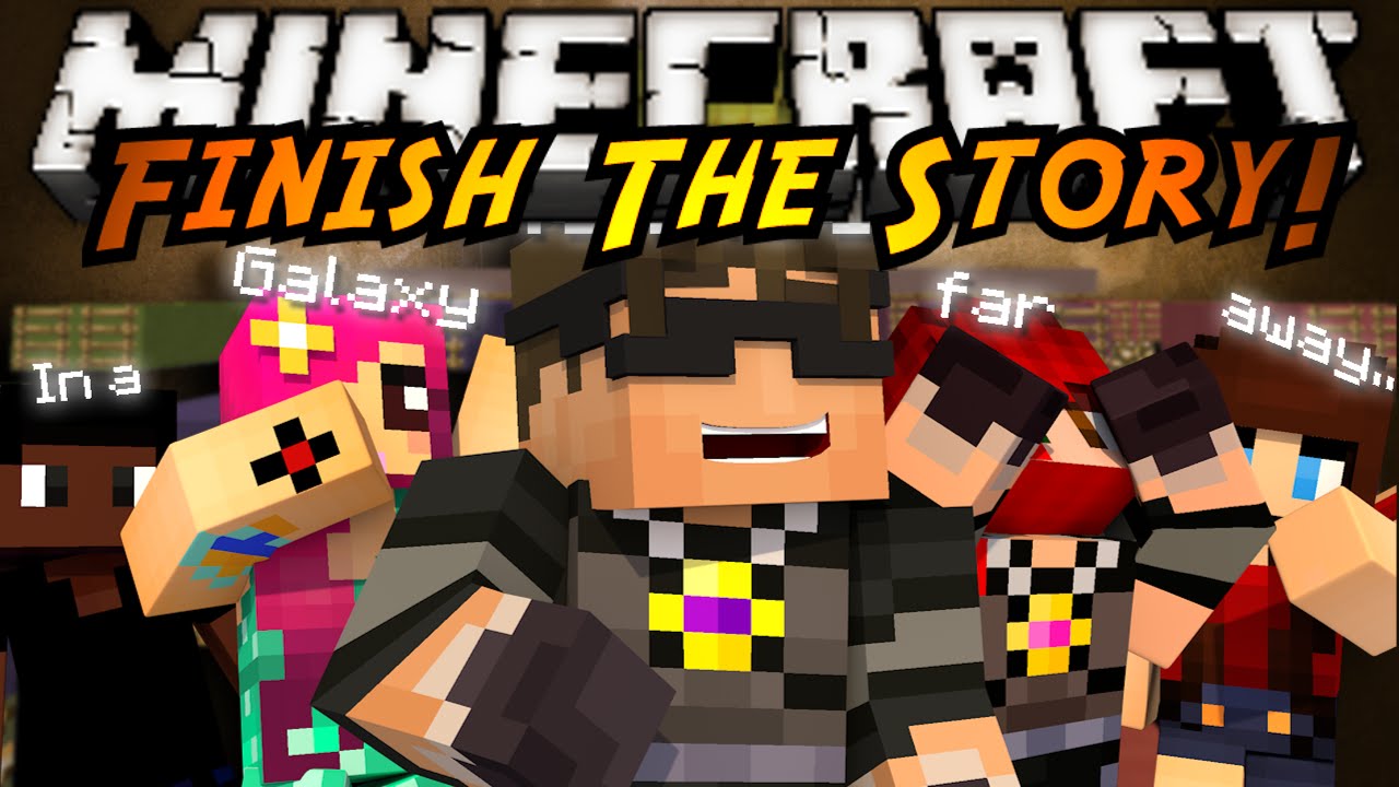 Minecraft Mini-Game : FINISH THE STORY 2!