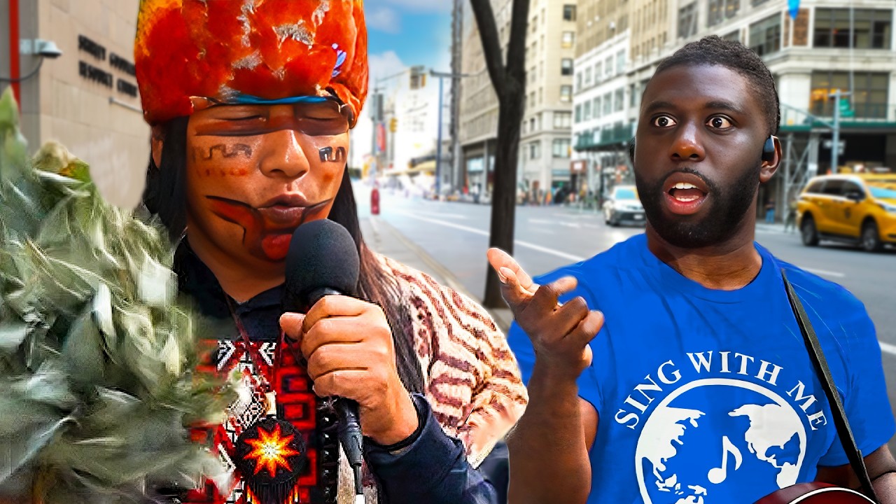 Why is This SHAMAN Singing in New York?