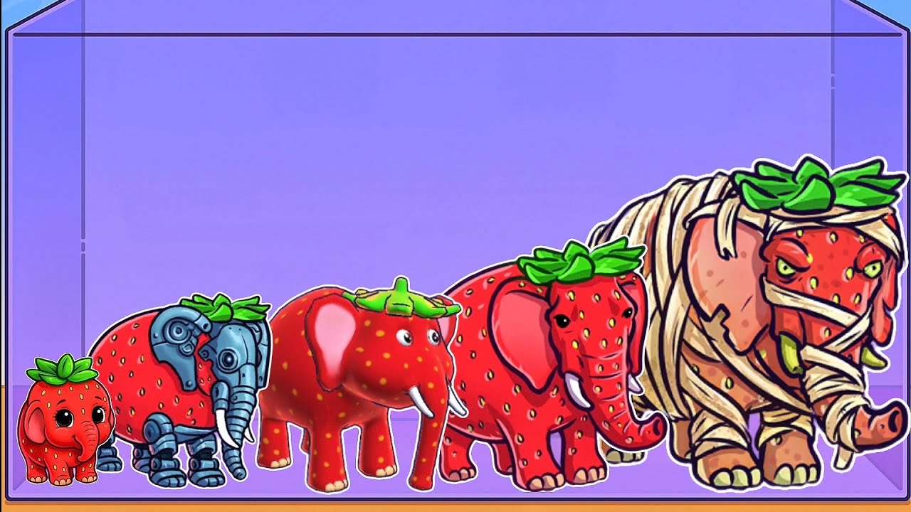 Merge fellas Update Strawberry Elephant Gameplay 🎮
