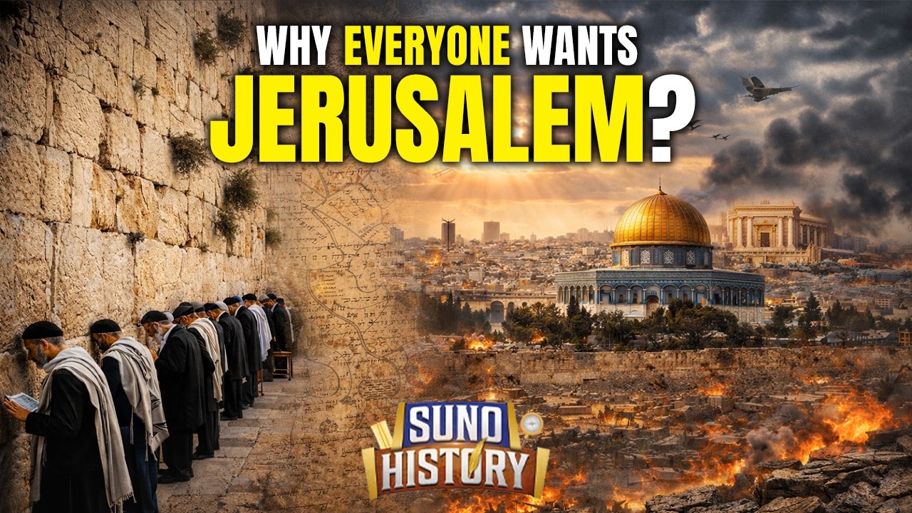 Why Everyone Wants Jerusalem? | History of Jewish & Muslim Connection Explained | ft. Usman Raza