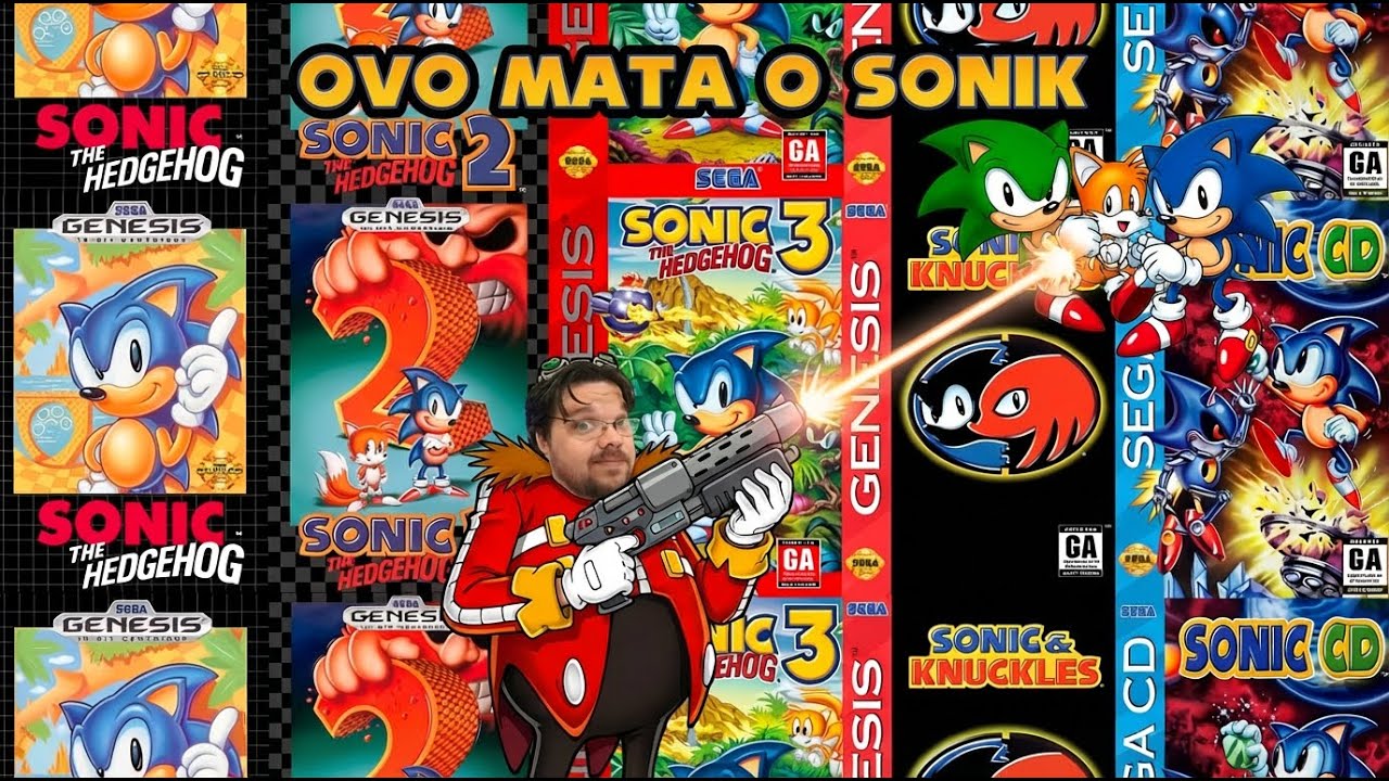 Sonic a série - Sonic Origins - Ovo Mata o Sonyk