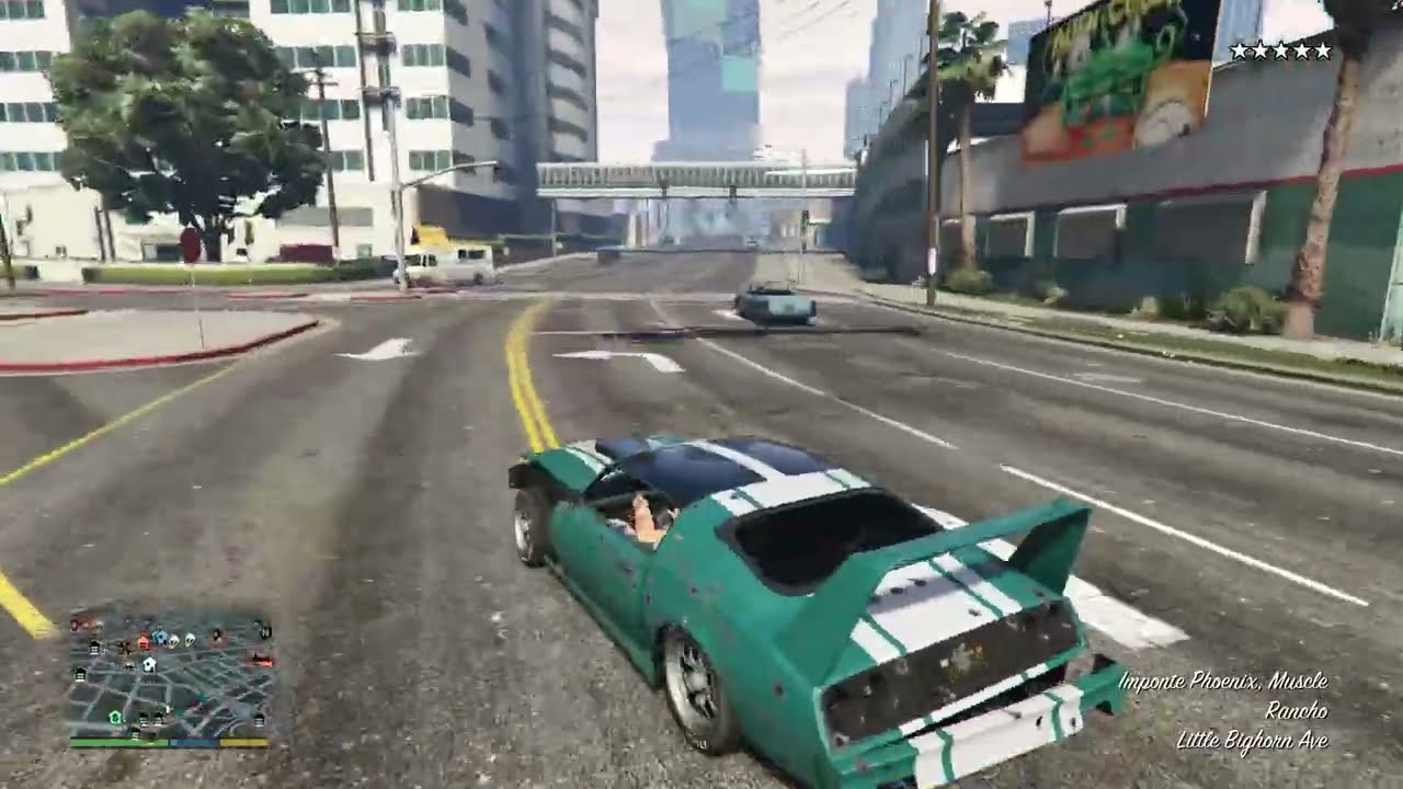 GTA V Chaos: Trevor & Lamar's Ultimate 5-Star Getaway Shootout!