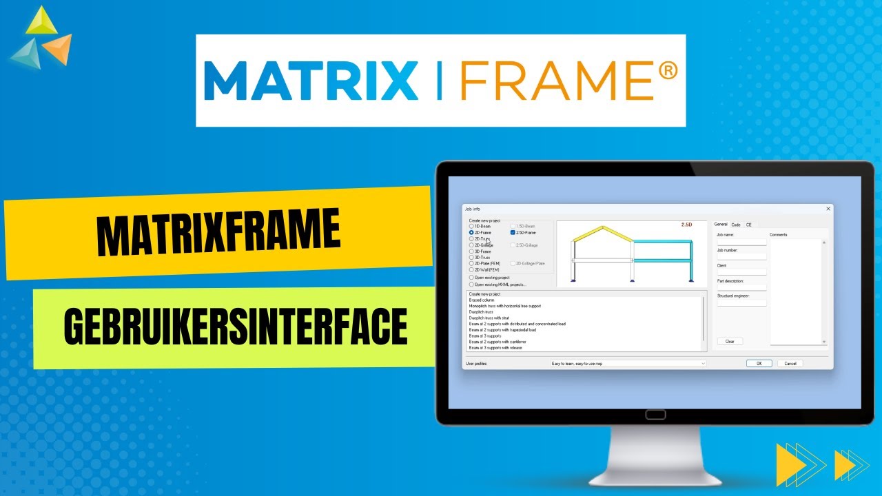 (NL) MatrixFrame: Gebruikersinterface
