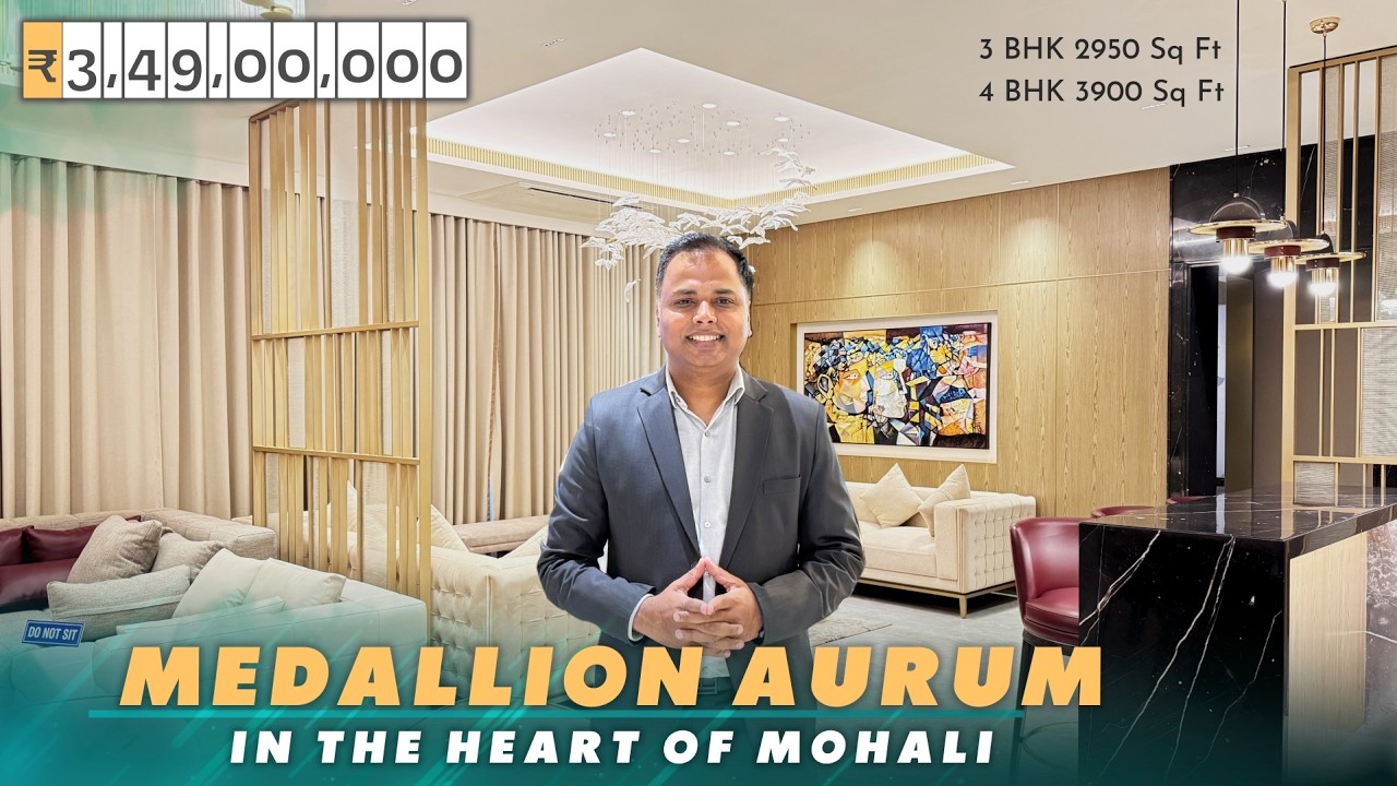 Medallion Aurum Mohali | Luxury Apartments Chandigarh International Airport | 4 BHK 3900 Sq Ft