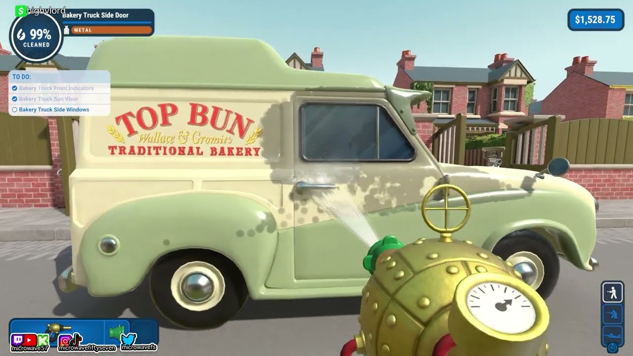 Wallace & Gromit's Vehicles Job - PowerWash Simulator Wallace & Gromit Special Pack