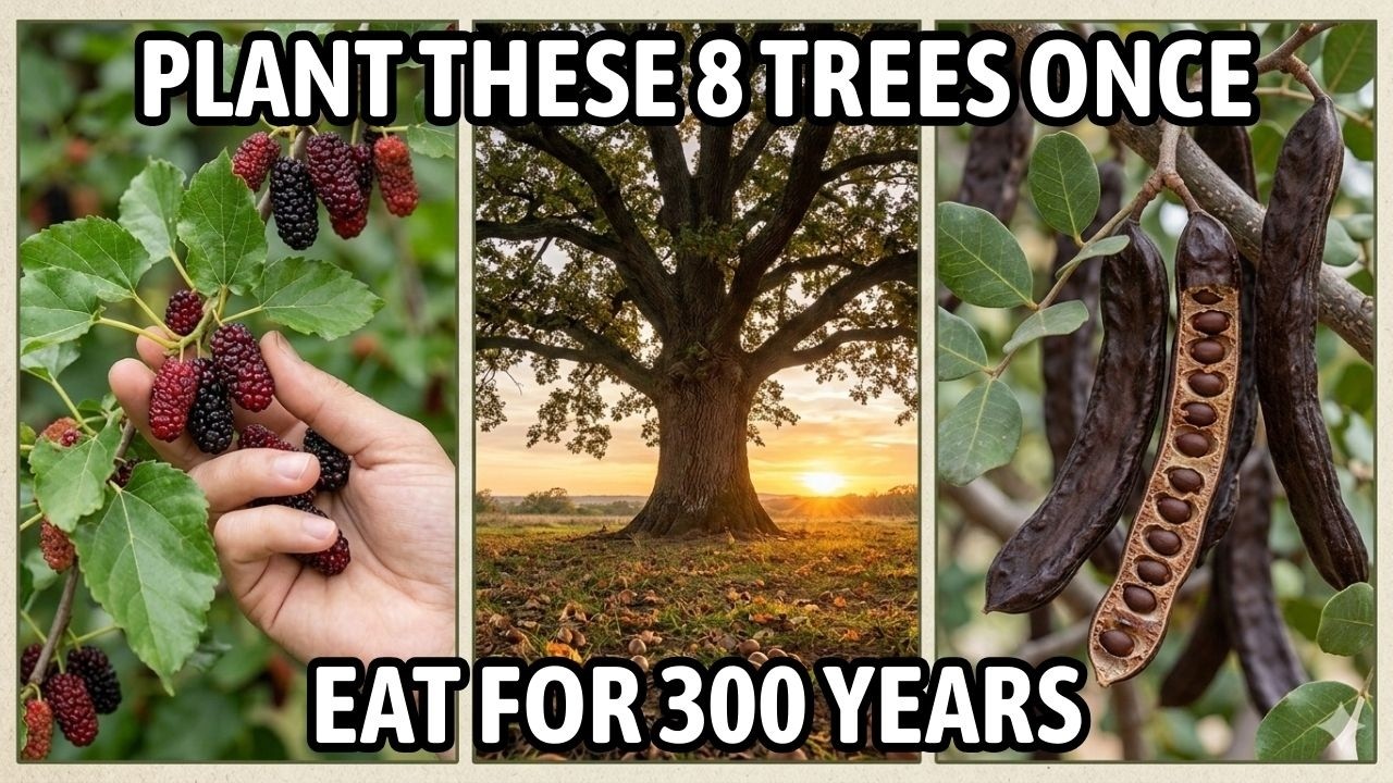 Plant These 8 Trees Once, Eat for 300 Years